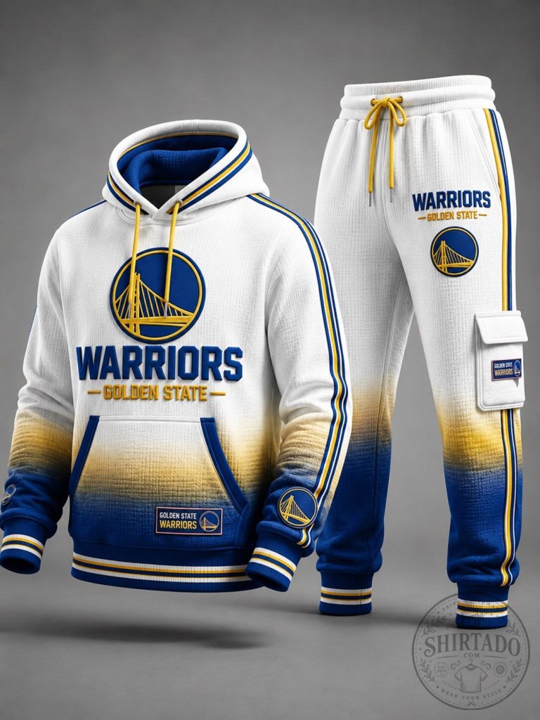 Golden State Warriors Basketball Team Hoodie and Jogger Pants Set 21 Golden State Warriors Basketball Team Hoodie and Jogger Pants Set