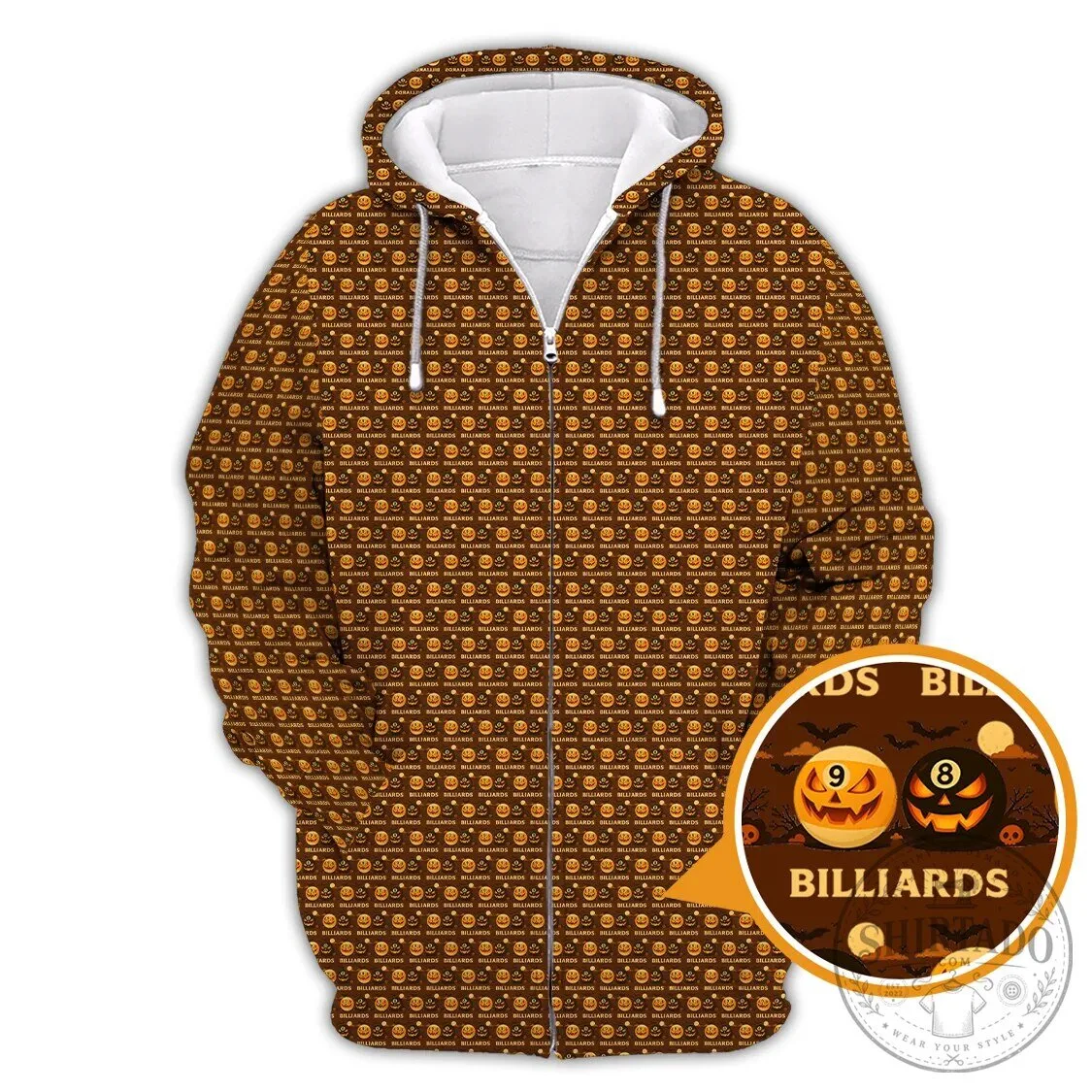 Funny Halloween Shirt Billiards Pool Player Pumpkin Eight Ball Polo Shirt 15 Funny Halloween Shirt Billiards Pool Player Pumpkin Eight Ball Polo Shirt