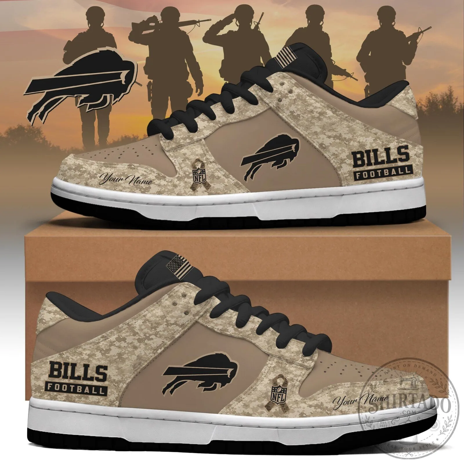 Limited Edition Veterans Day Shoes by .BUF 1 Limited Edition Veterans Day Shoes by .BUF