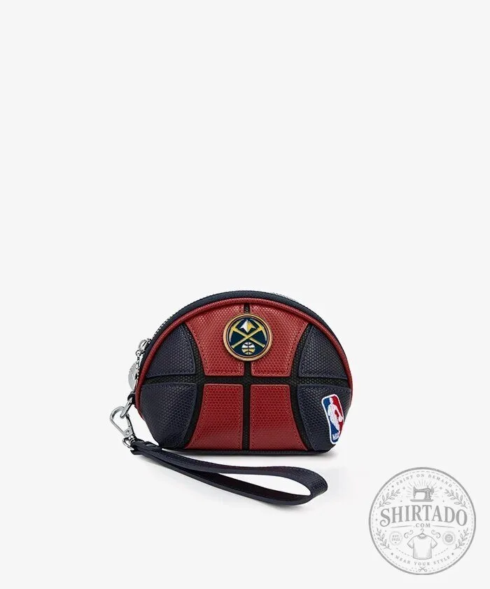 Denver Nuggets NBA Basketball Coin Purse Wristlet Wallet