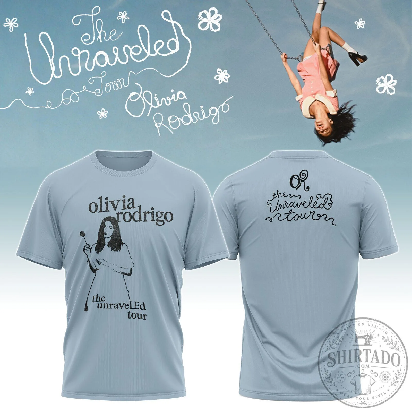The Unraveled Tour Tshirt 8