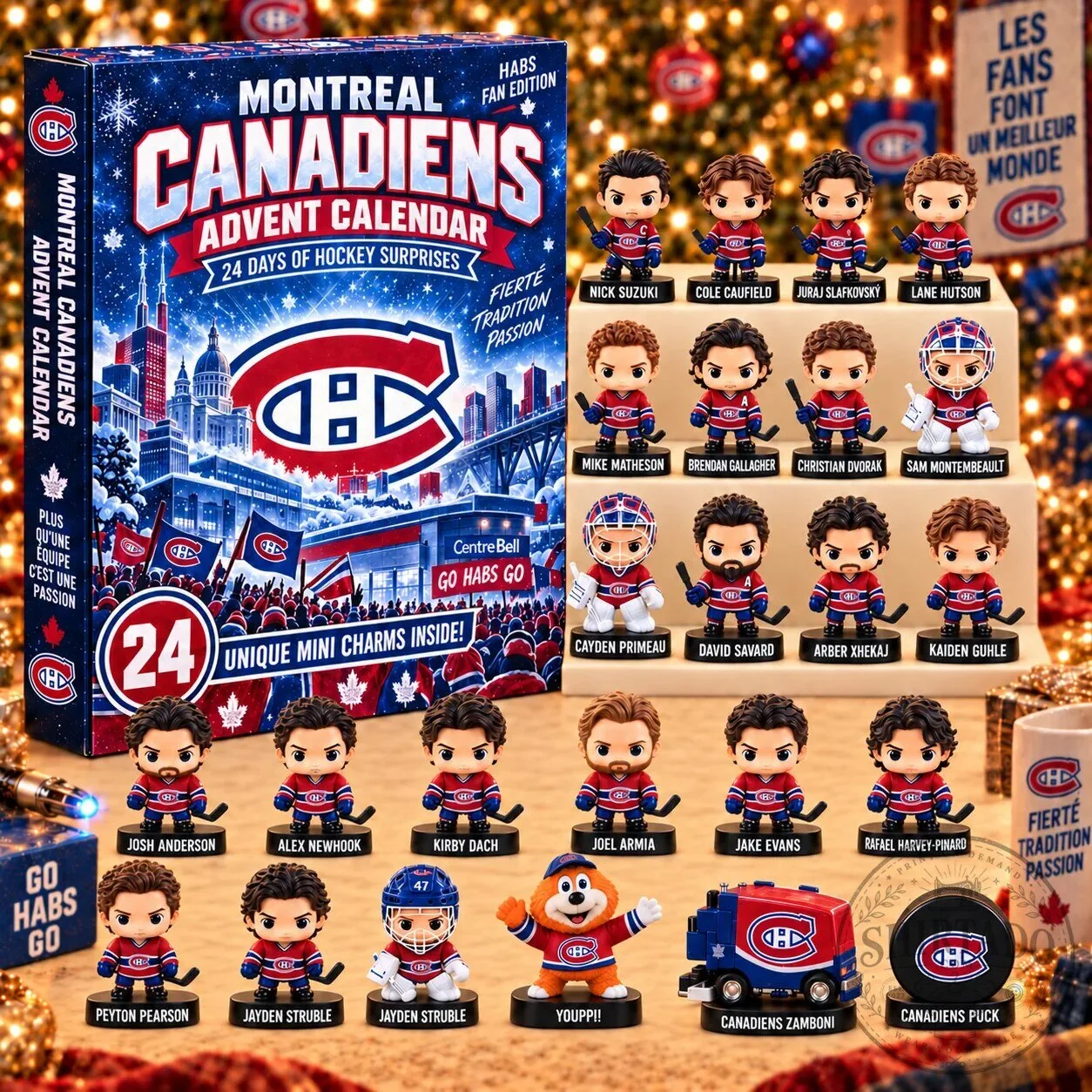 Montreal Canadiens National Hockey League Advent Calendar Blind Box