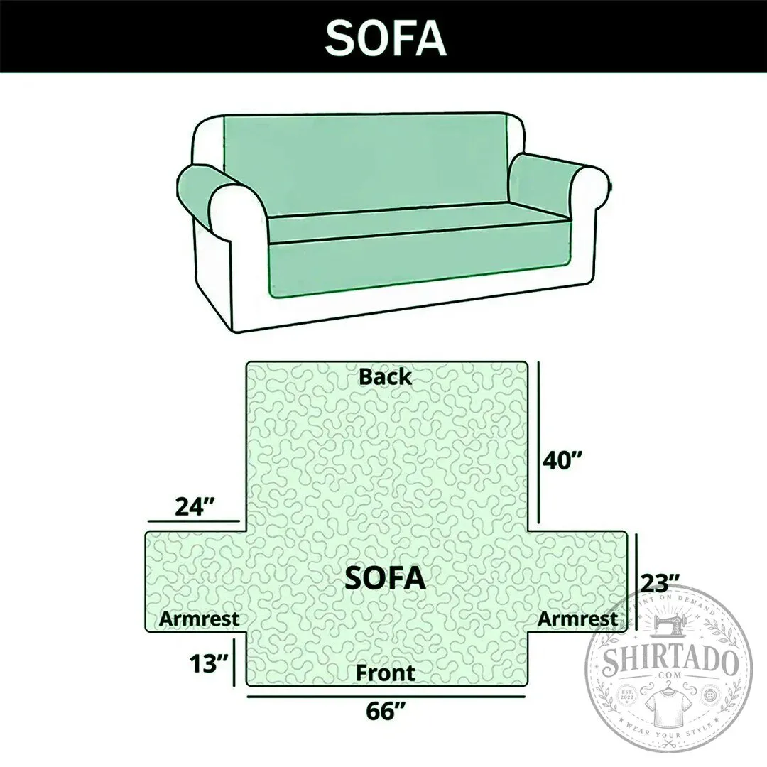 Nutcracker Christmas Holiday Quilted Sofa Cover Furniture Protector 17 Nutcracker Christmas Holiday Quilted Sofa Cover Furniture Protector
