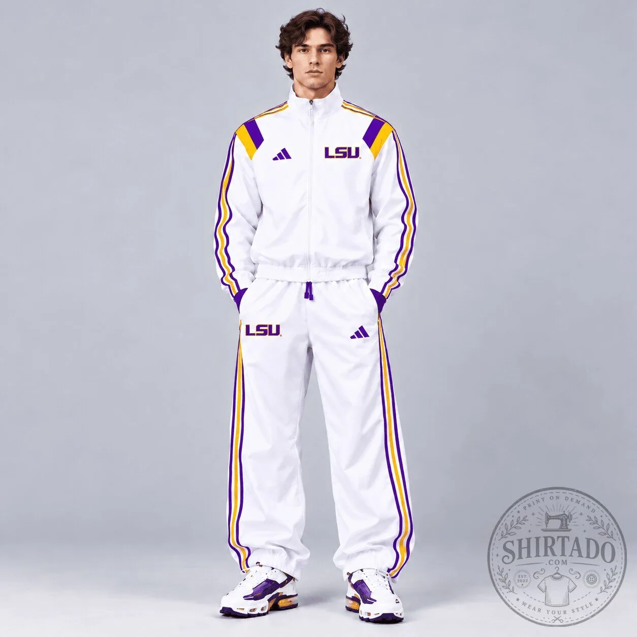 Louisiana State University Tigers Premium Heritage Varsity Jacket