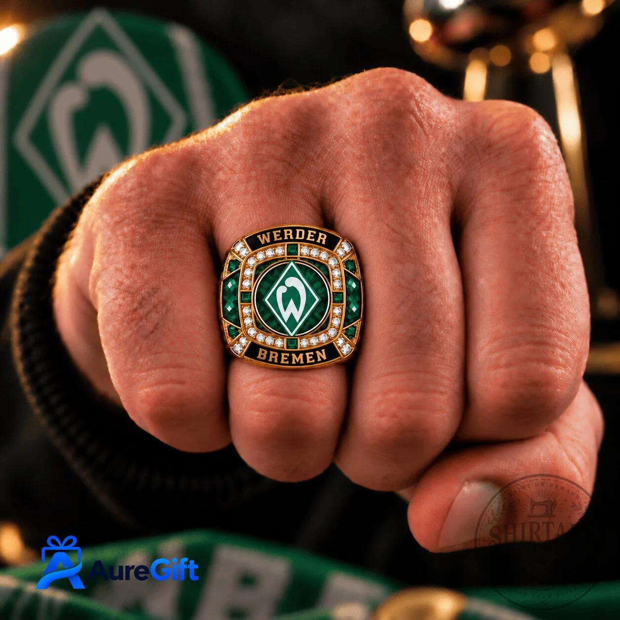 Werder Bremen Bundesliga Matchday Championship Ring For Fan