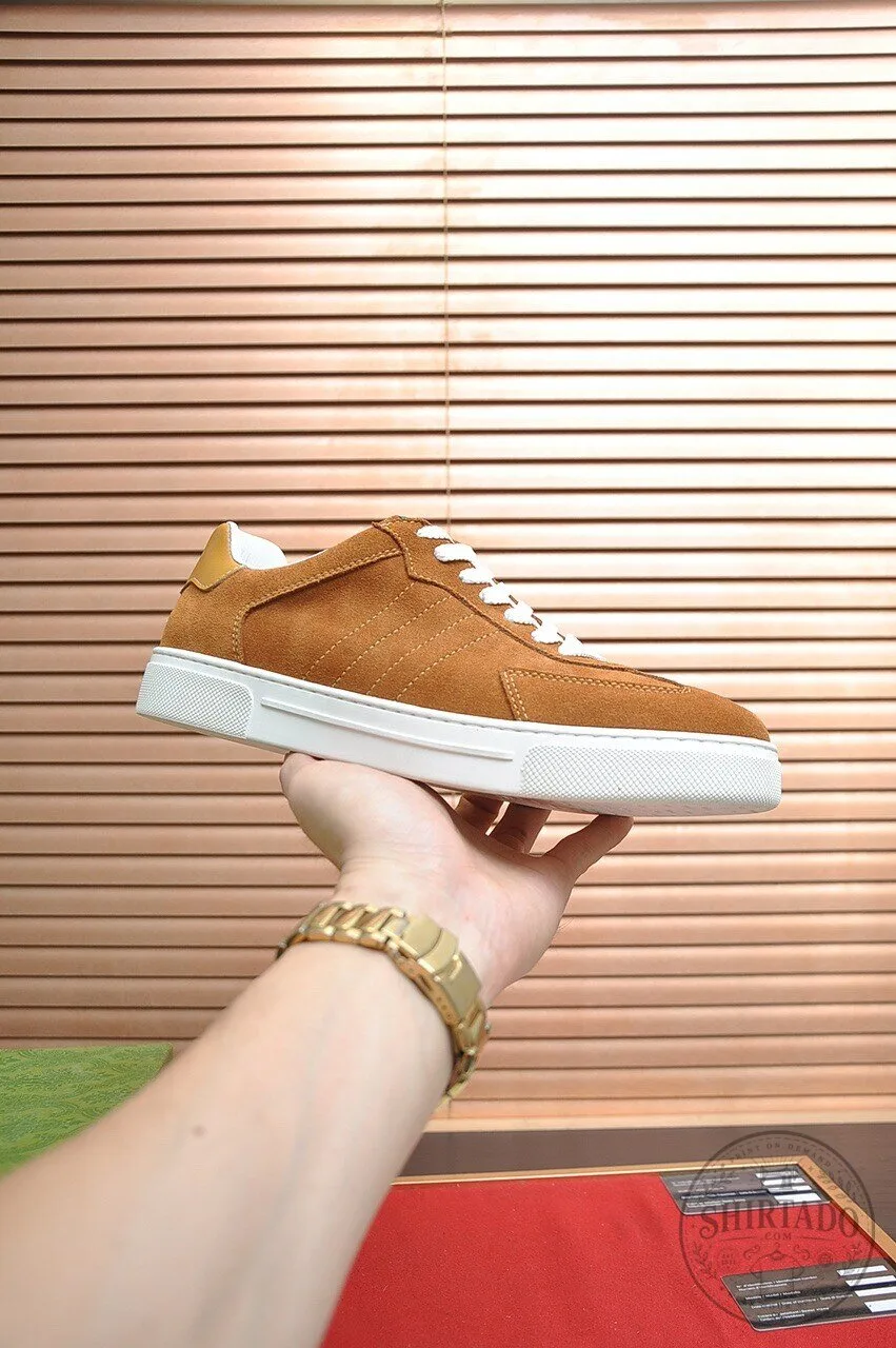 Brown Suede Leather Casual Sneakers for Men Comfortable Everyday Shoes 5 Brown Suede Leather Casual Sneakers for Men Comfortable Everyday Shoes