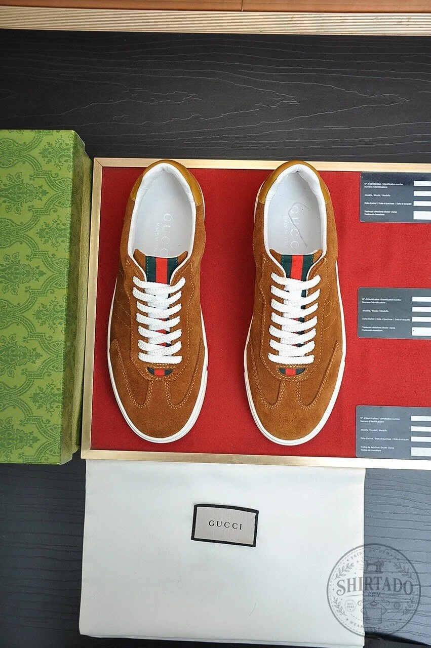 Brown Suede Leather Casual Sneakers for Men Comfortable Everyday Shoes 11 Brown Suede Leather Casual Sneakers for Men Comfortable Everyday Shoes