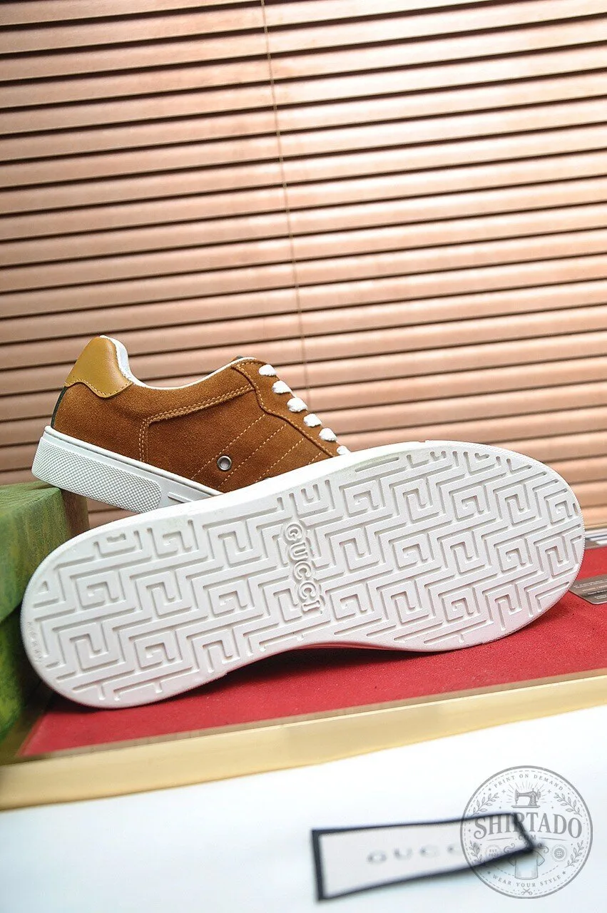Brown Suede Leather Casual Sneakers for Men Comfortable Everyday Shoes 12 Brown Suede Leather Casual Sneakers for Men Comfortable Everyday Shoes