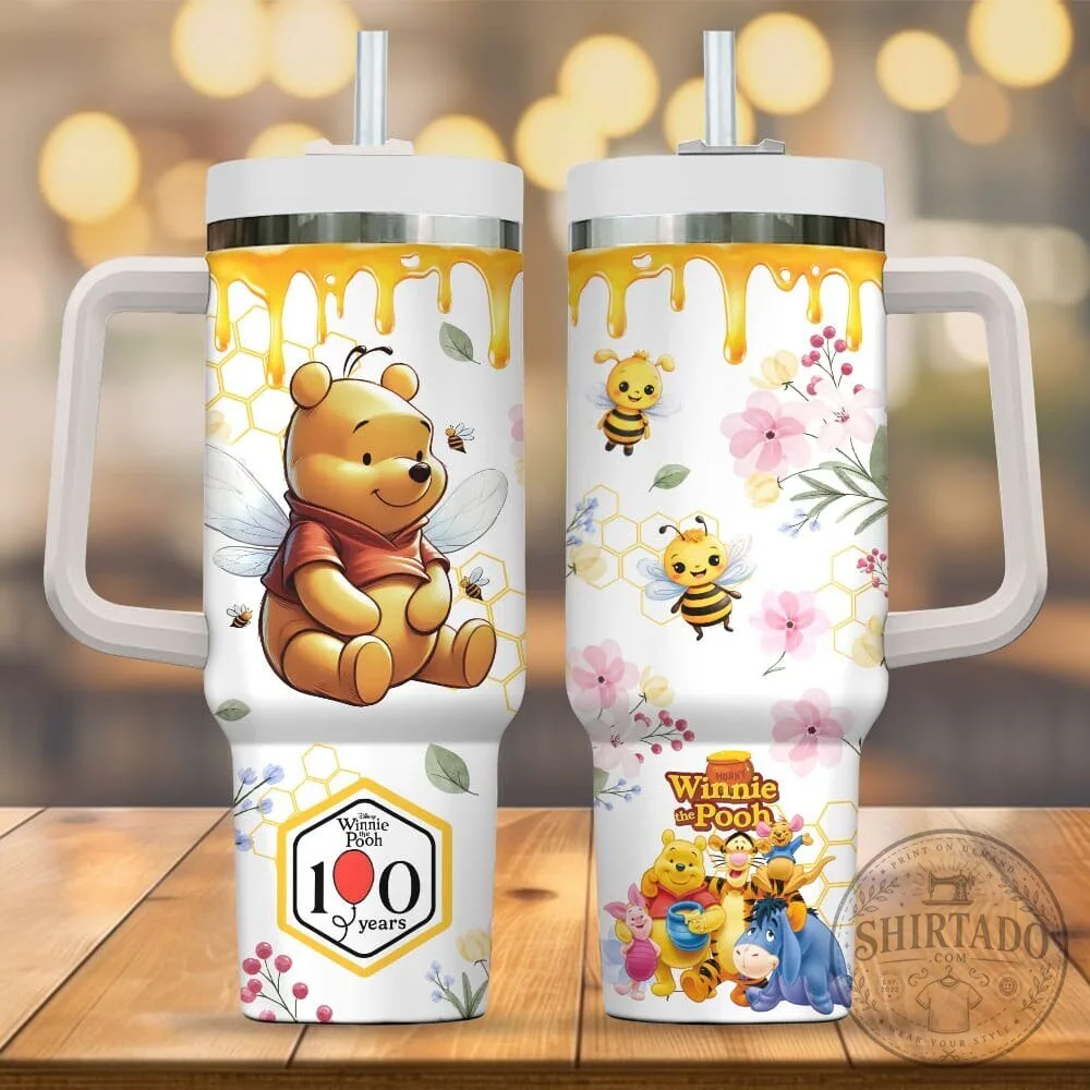 Winnie the Pooh 100th Anniversary Honeycomb Tumbler