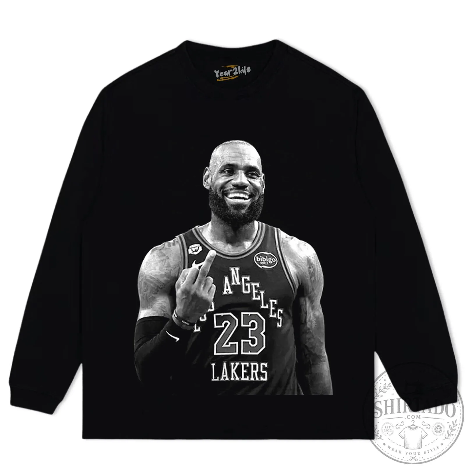 LeBron James Los Angeles Lakers Basketball Player Black T-Shirt 18 LeBron James Los Angeles Lakers Basketball Player Black T-Shirt