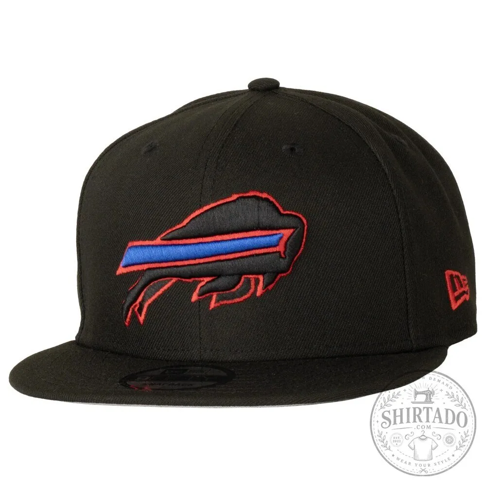 Buffalo Bills New Era Team Color Pop 9FIFTY Snapback Cap Hat