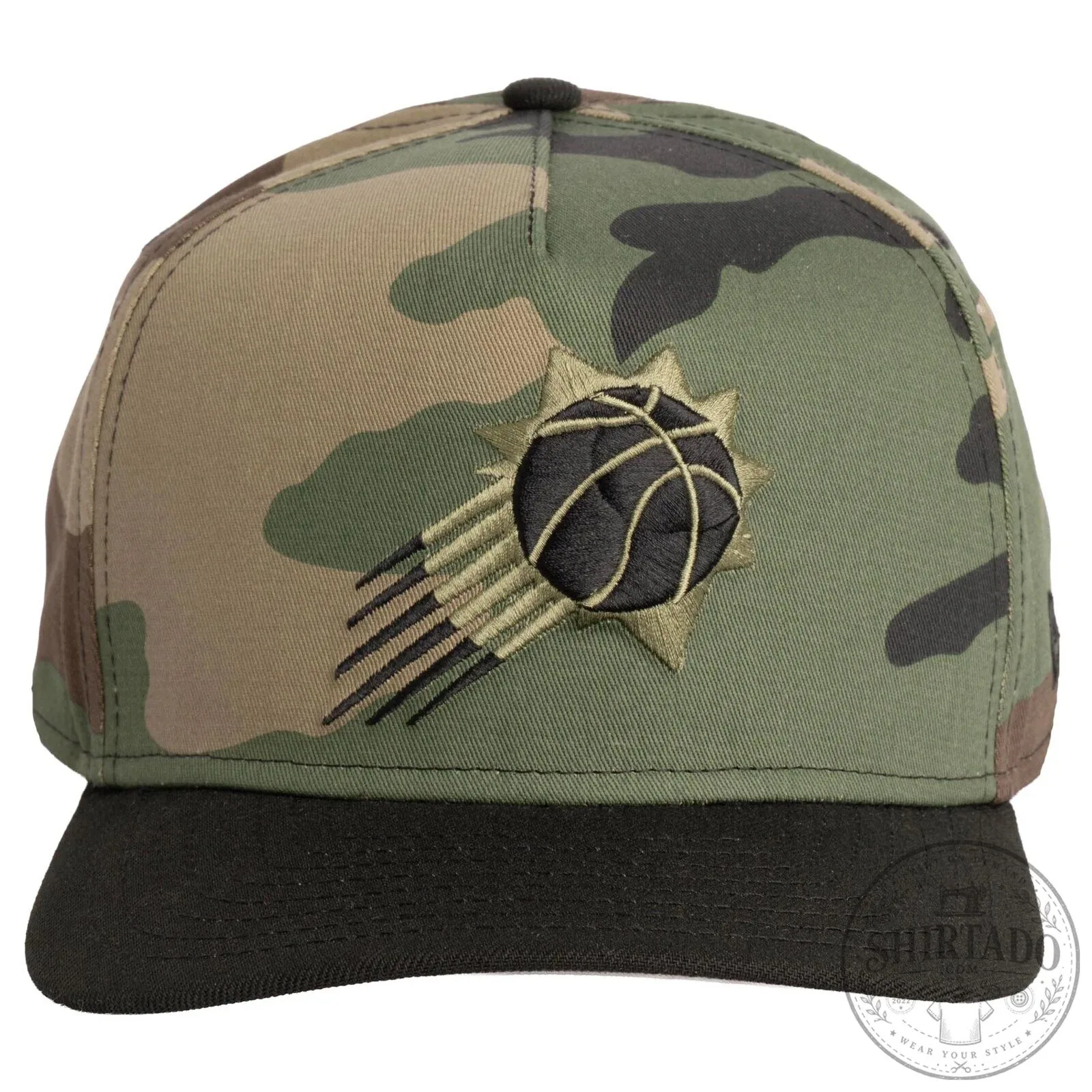 Phoenix Suns New Era Woodland Camouflage A-Frame Snapback Cap Hat 6 Phoenix Suns New Era Woodland Camouflage A-Frame Snapback Cap Hat
