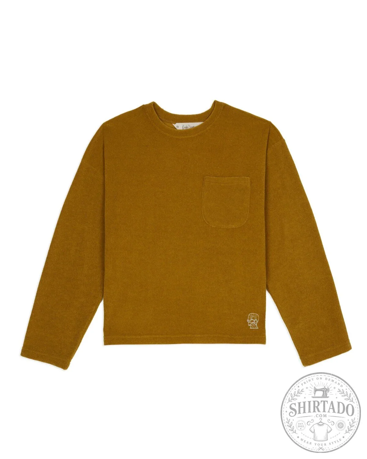 Oversized Microfiber Crewneck Long Sleeve Sweatshirt 11 Oversized Microfiber Crewneck Long Sleeve Sweatshirt