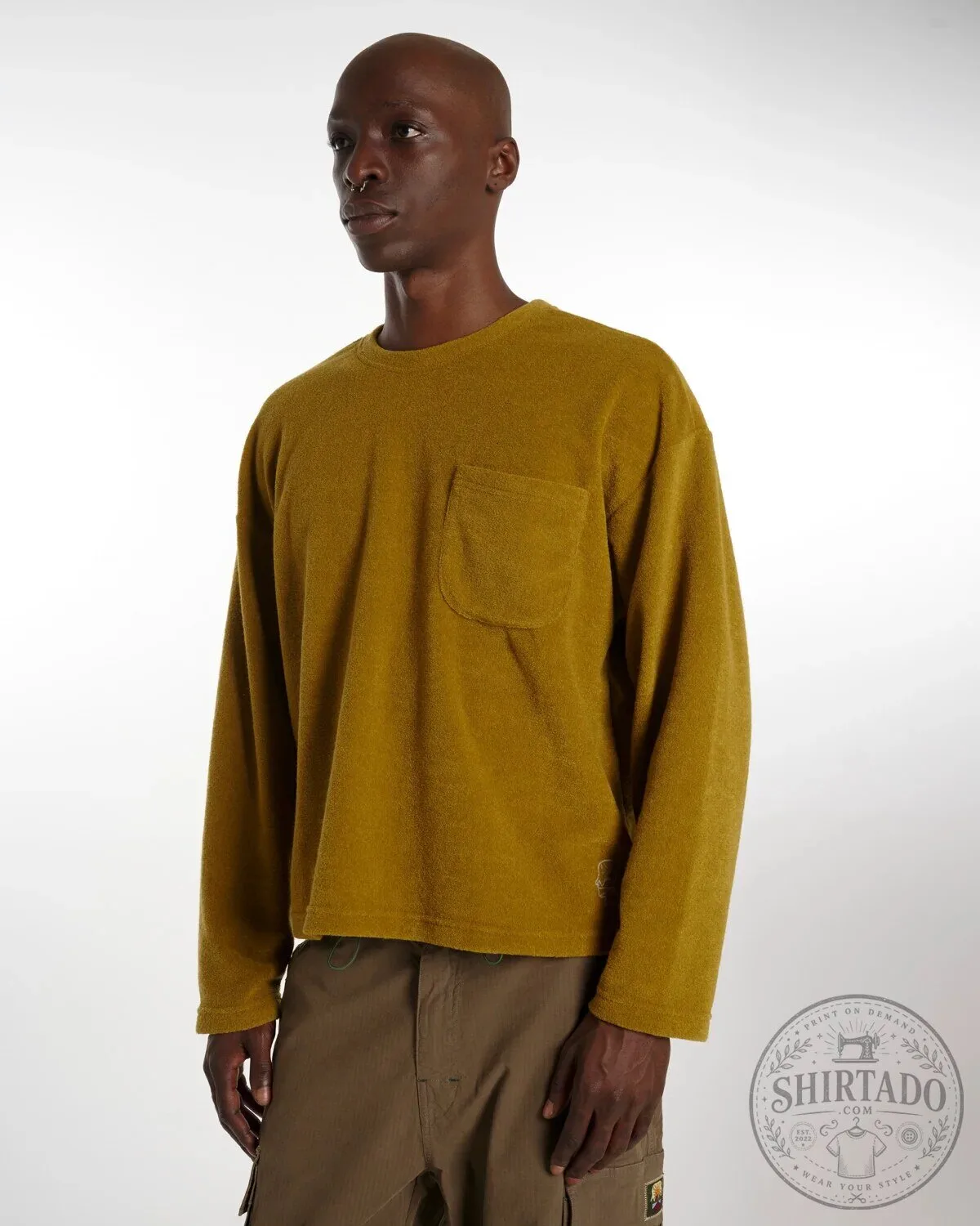Oversized Microfiber Crewneck Long Sleeve Sweatshirt 17 Oversized Microfiber Crewneck Long Sleeve Sweatshirt