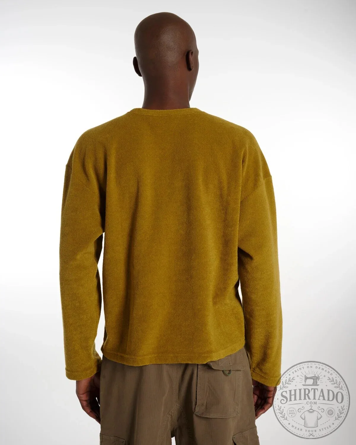 Oversized Microfiber Crewneck Long Sleeve Sweatshirt 18 Oversized Microfiber Crewneck Long Sleeve Sweatshirt